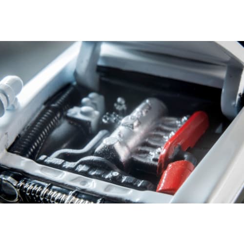 TOMYTEC Tomica Limited Vintage 1/64 Scale LV-218a Prince Skyline 2000GT Patrol Car, Metropolitan Police Department, Finished Model, 336587