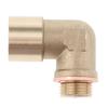 Sensor de oxigênio O2 extensor angulado espaçador 90 graus 02 extensão de tampão M18 X 1,5