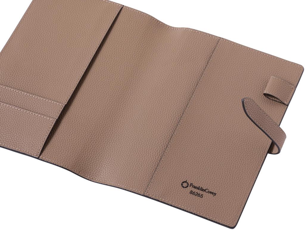 Franklin Planner Microfiber Organizer Cover, A5, Burnt Amber, 86265