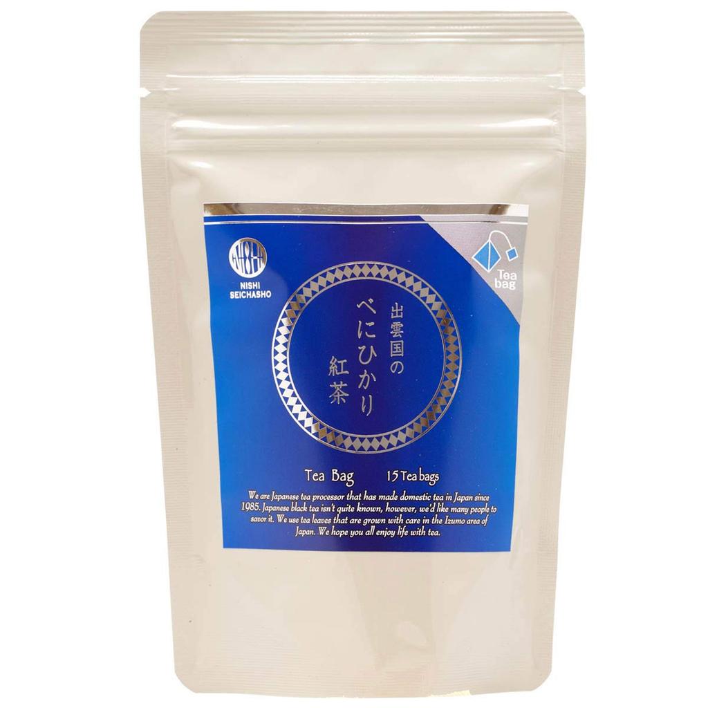 Nishiseichajo Izumo Province Benihikari Black Tea Tea Bags, 30g x 5