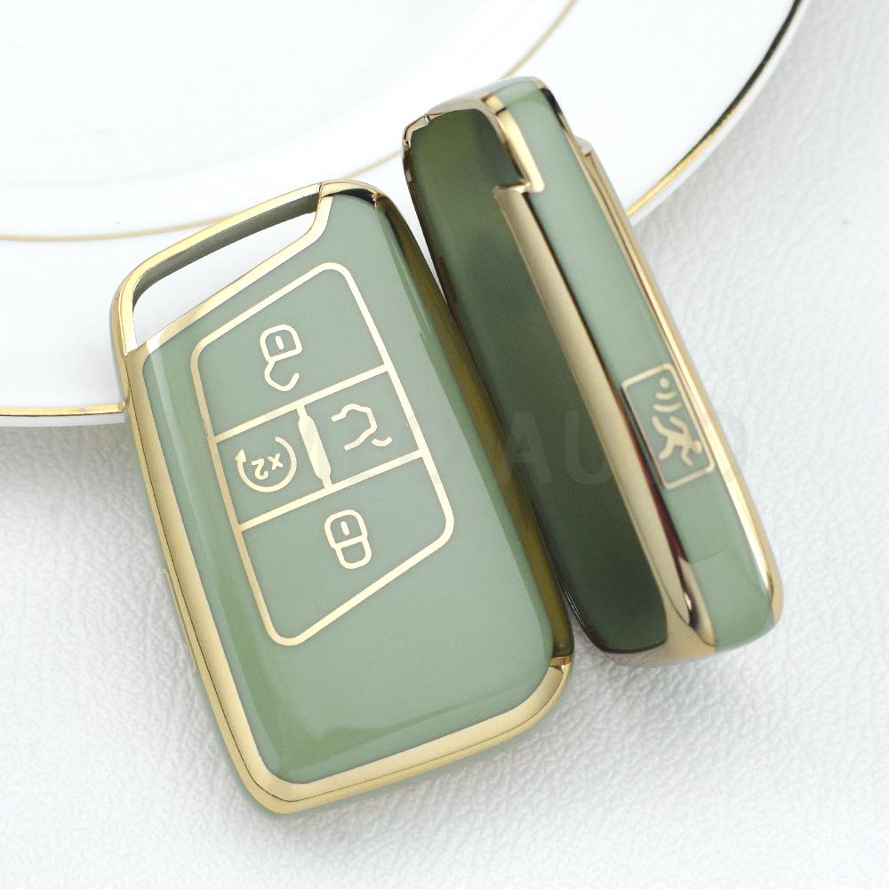 Key Case Fob for VW Golf Polo Tiguan Atlas for Skoda Superb Kodiaq Octavia Karoq for SEAT Ateca Leon 5 Buttons Cover Key Chains