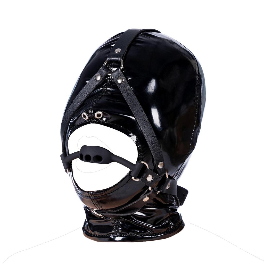 Silicone Ball Gag Adult Harness for Training and Role Play