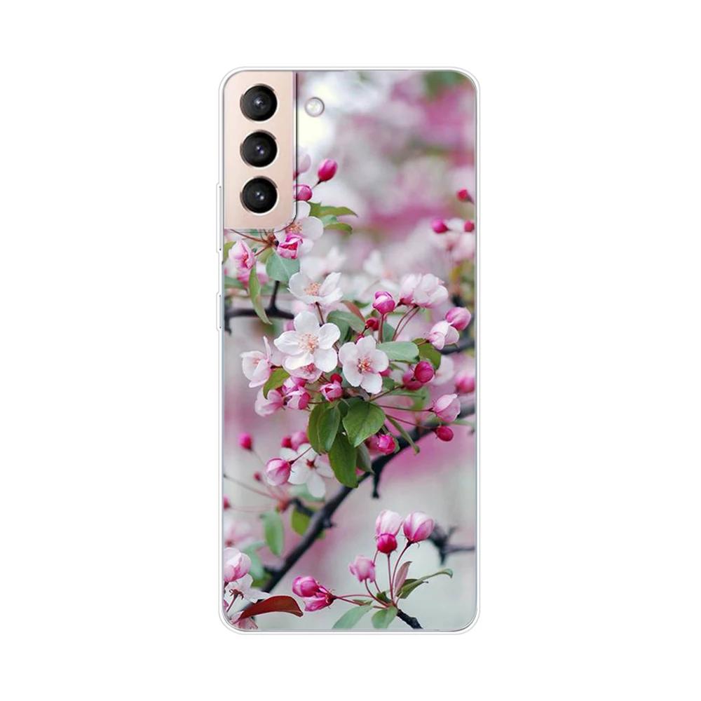 For Samsung Galaxy S21 S 21 FE Plus Case Soft TPU Phone Back Cases Cover for Samsung S21 Ultra GalaxyS21 Silicone Phone Case