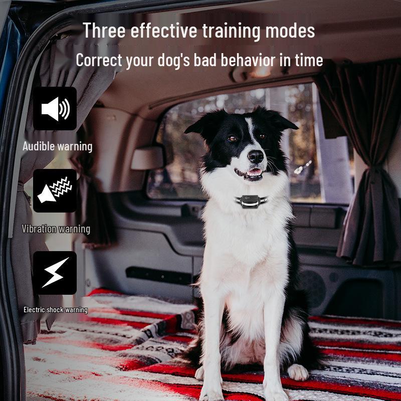 Waterproof Smart Remote Dog Trainer - Multi-Mode Bark Control for Two Dogs