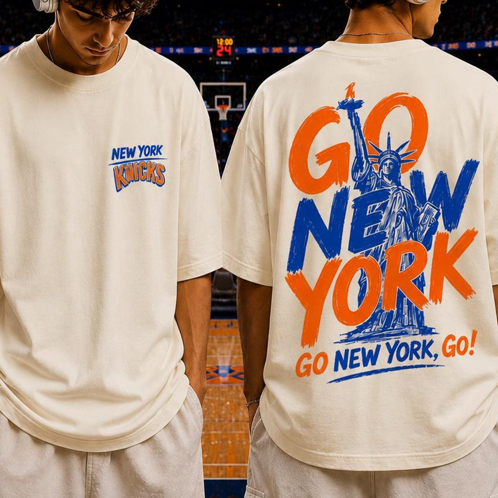 New York Shirt, New York Knicks Shirt, Champion Shirt, Game Day Shirt, Trendy Shirt S