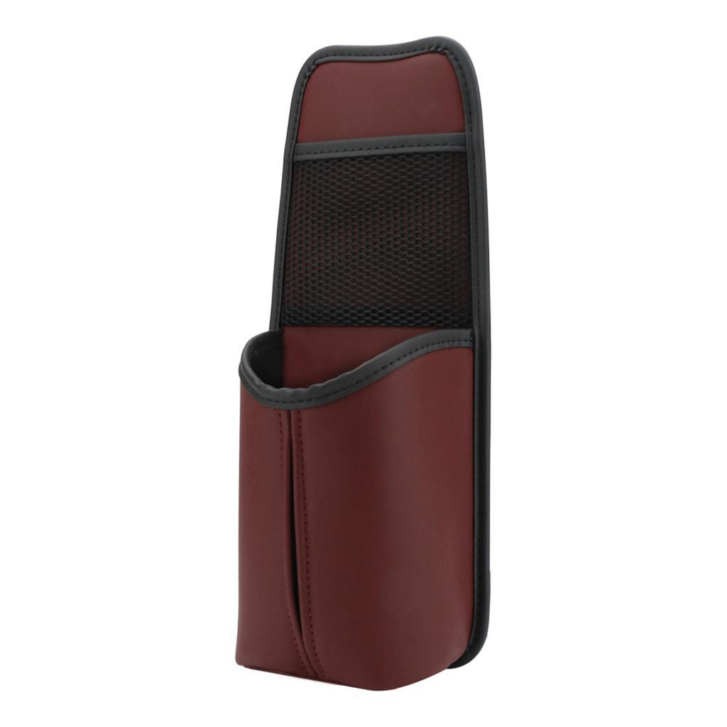 Car Seating Hanging Bag Tissue Holder with Pockets Suitable for Phone Bottle Easy Organization In Vehicles & Game Chairs