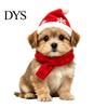 Seasonal Glass Window Art Christmas Animal Static Clings, Cute Cat/Puppy/Racoon Stickers, PVC Easy Apply Wall Decals Waterproof Sticker for Home Store