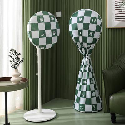 Bodenventilator-Staubschutzhülle, waschbar und wiederverwendbar, langer/kurzer Stil, Staubschutzhülle für elektrische Ventilatoren, feuchtigkeitsbeständig, staubdicht, weicher PEVA-Staubdruck