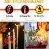 11" Flameless Taper Candles with Remote Timer Battery Operated LED Flickering Candles for Wedding Thanksgiving Christmas Decor