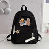 New stylish simple large-capacity backpack cute girl lightweight weight weight reduction leisure commuting primary school bag