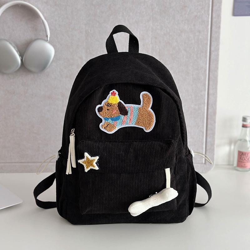 New stylish simple large-capacity backpack cute girl lightweight weight weight reduction leisure commuting primary school bag