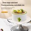 Piatto girevole per decorare torte in alluminio
