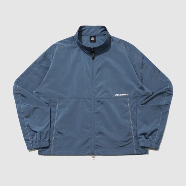 Umbro Classic Plus Stand Neck Windbreaker Jacket Blue Ur124Cjk33
