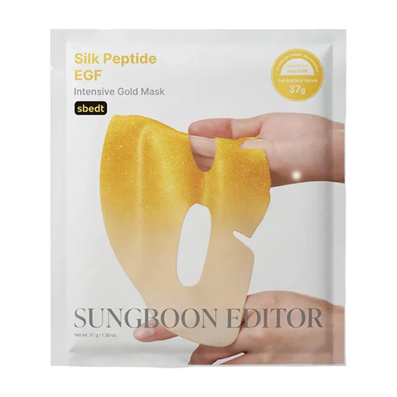 [SUNGBOON EDITOR] Silk Peptide EGF Intensive Gold Mask 37g 1EA