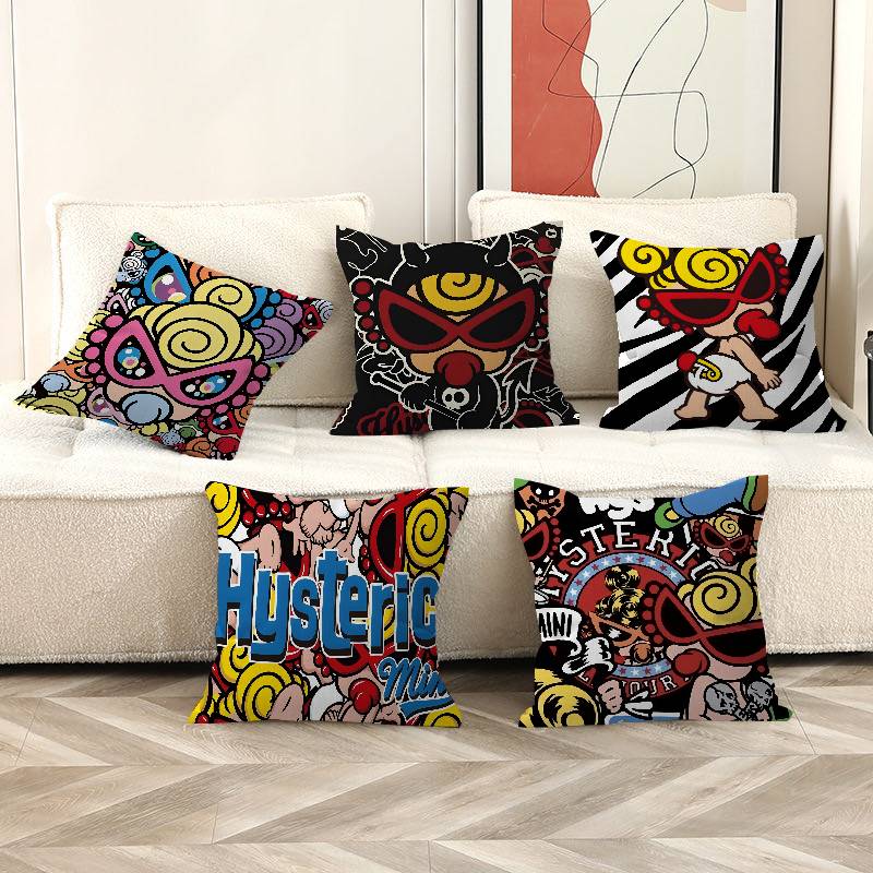 Japan H-Hysterics Fashion Mini Pillow Cover Design Cushion Cover Decor Holiday Decorati