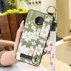 Ring Wristband Phone Case For MOTO Z4 Play Oil Painting Fashion Design Kickstand Anti-knock Back Cover Anti-dust Lanyard