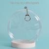 Transparent Plush Doll Storage Bag with Hanging Strap - Fits 10cm to 14cm Dolls