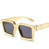 86229 Large Frame Unisex Sunglasses - Trendy Millionaire Style Worn by European & American Celebrities