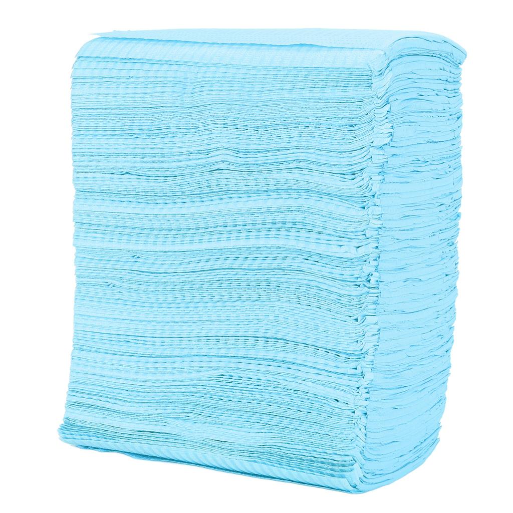 125 Pcs Disposable Nail Table Mat Soft Table Towel Waterproof Foldable Nail Tip Art Pad for Salon