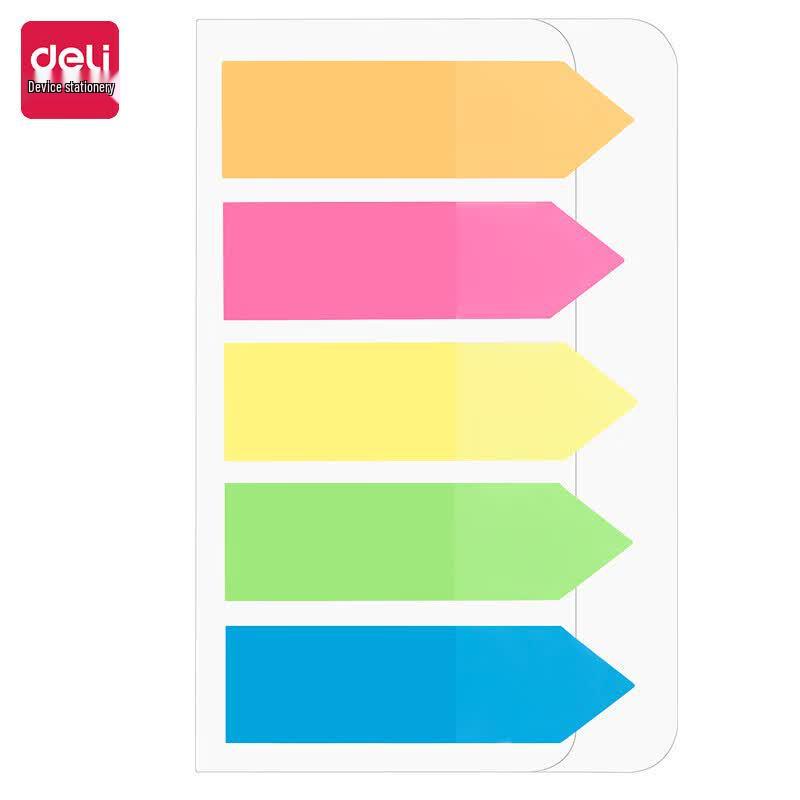 Deli Fluorescent Arrow Index Tabs