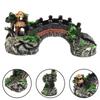 Brand New Resin Bridge Aquarium Decoration 1pcs Fish Tank Ornament Landscape Harmless Home Decor Insoluble In Water