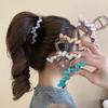 Jelly Heart Elegant Hair Claw Clip Acrylic Non Slip Strong Shark Hair Jaw Grab For Women Girls Summer Headdress Accessories