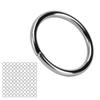Round Buckle Silver Dog Pet Chest Harness Dog Seat Protector Luggage Accessories Round Buckle