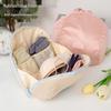 3-in-1 Portable Lingerie Organizer & Travel Storage Bag for Panties, Socks & Underwear