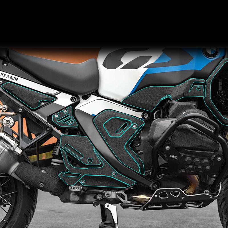 For 2025 BMW R 1300 GS ADV Thick Armor Film Tank Pad Full Body Decal Set - Anti-Scratch Shockproof Custom Styling High-Adhesion