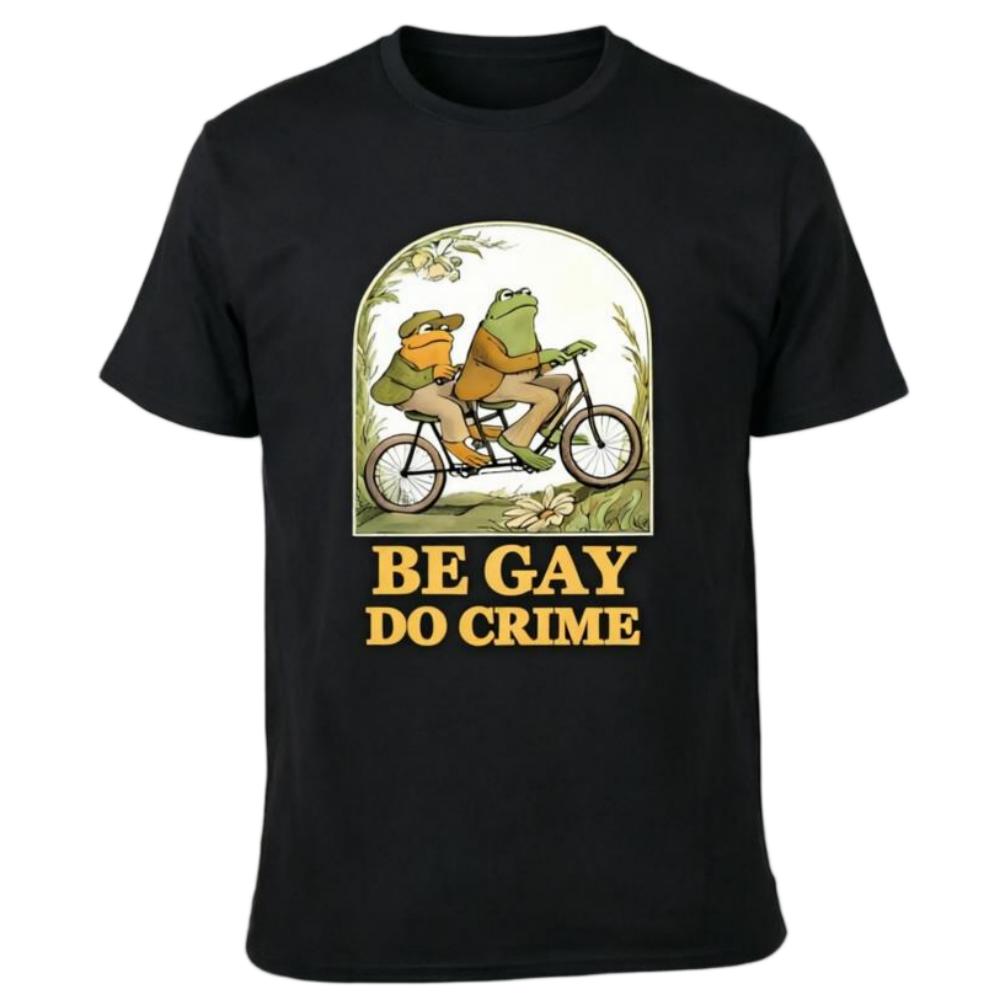 Frog and Toad Be Gay Do Crime T-Shirt