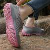 Große Größe Frühling und Sommer Outdoor Mesh Bergsteigen und Bachwanderschuhe Damen atmungsaktiv rutschfest Reise Ein-Pedal Amphibische Watschuhe