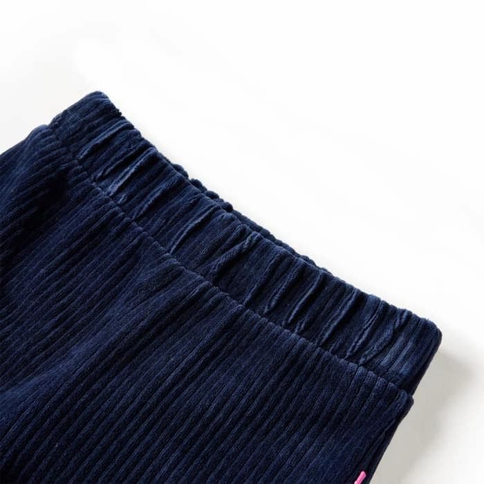Children's Corduroy Trousers Navy Blue 92/104/116/128/140
