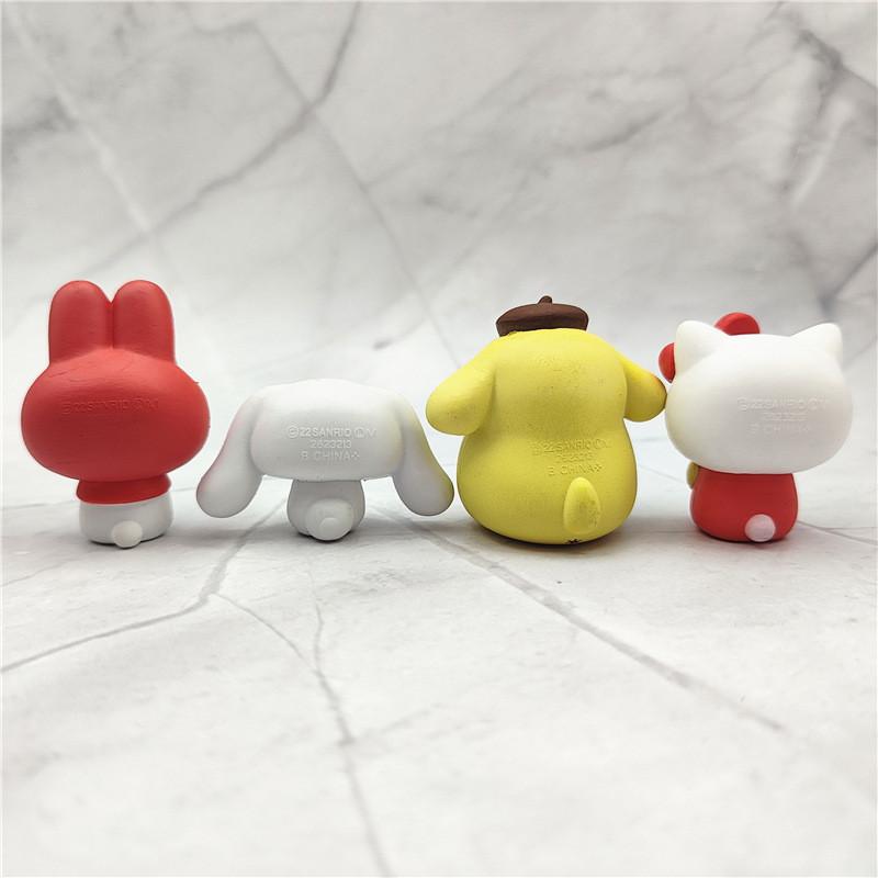 Adorable My Melody Figurine Pvc Anime Collectible Cute Car Dashboard Decor