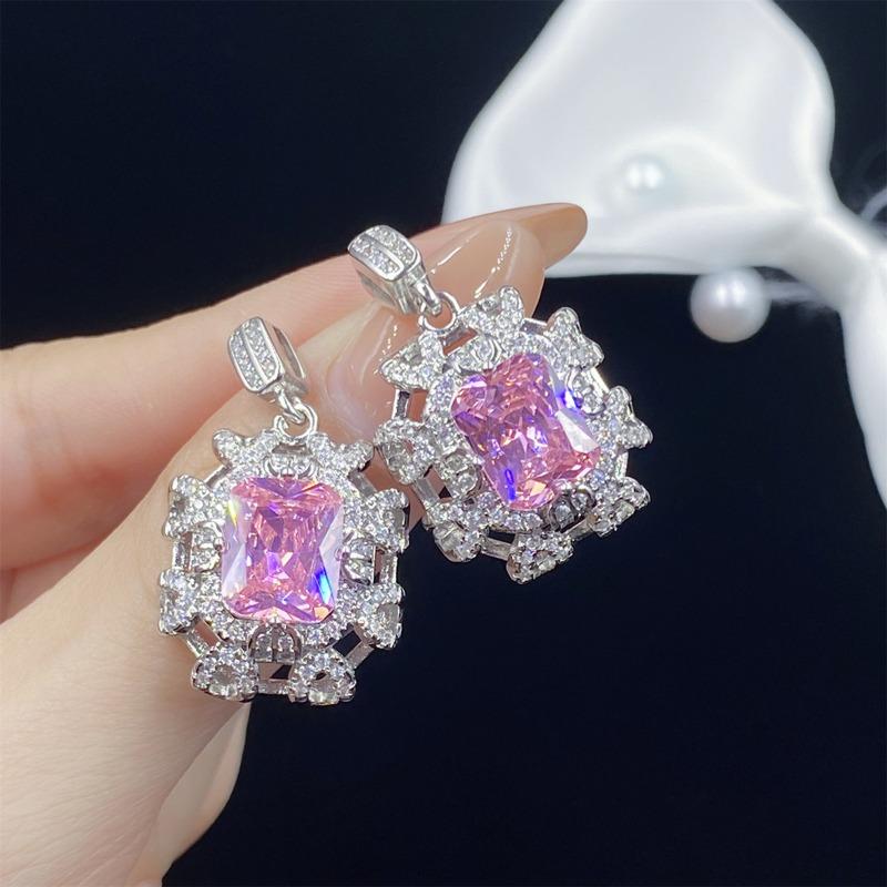 Sace Gems Classic Copper Alloy Zircon Ring Earrings Pendant Necklace Jewelry Sets Wedding Party Gifts