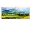 Decorative Painting of Landscape Banner with Backing To Attract Wealth Canvas Painting Green Mountain Posters for Living Room
