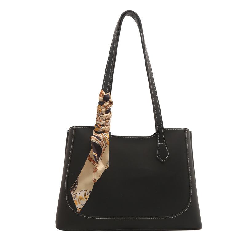 1pc Tote Bag for Women, Large Capacity Shoulder Handbag with Zipper Closure, College Commuter Shoulder Bag Multiple Compartments