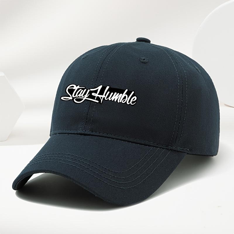 Men's StayHumble Baseball Cap | Soft Breathable Sweat-Absorbent Adjustable Hat for Outdoor Sports & Casual