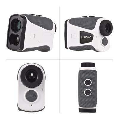 Golf Rangefinder With Slope Telescope 6x LCD 905nm Laser Type C Straight-line Horizontal Vrtical