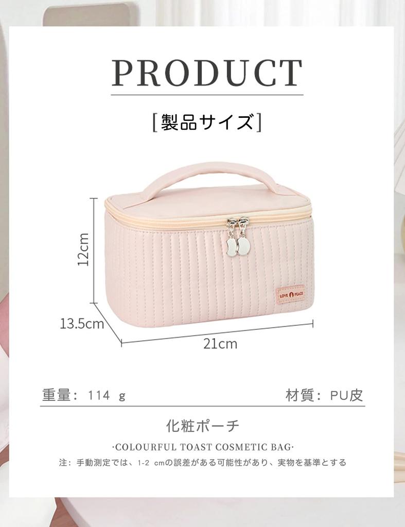 ALLMIRA Machiaj de Călătorie Mare Popular Vanity Cosmetic Cosmetic Machiaj Plic pentru Plic Roz, Capacitate, Portabil, Plic, Plic, Drăguț, Elegant,