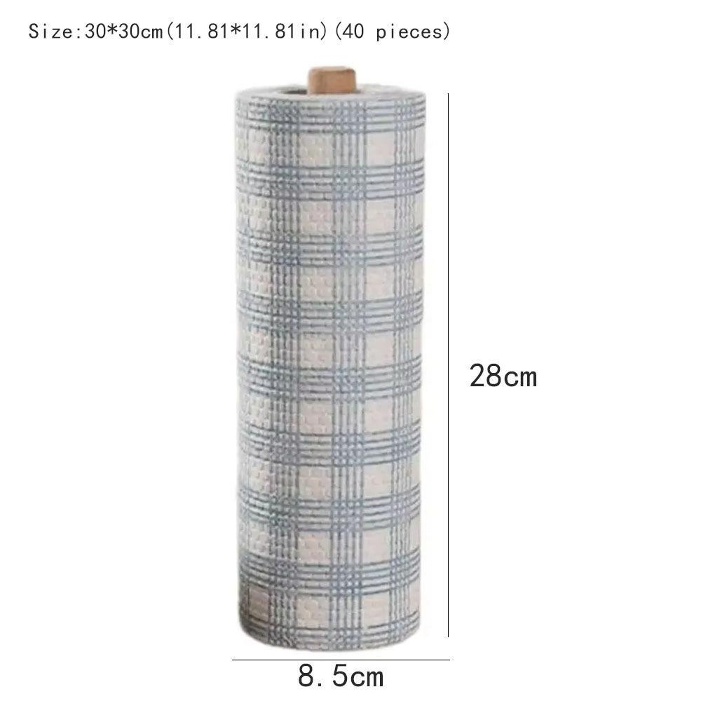 Water Absorbent Lazy Dishwashing Cloth Oil Absorbent Washcloth Dishcloth Disposable Kitchen Towel