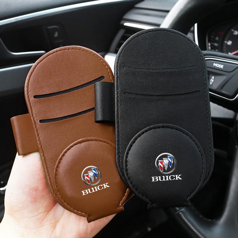 Car Glasses Clip Sun Visor Multi-function Sunglasses Clip For Buick Encore Regal Lacrosse Enclave Avenir Cascada GL8 Envision Anthem