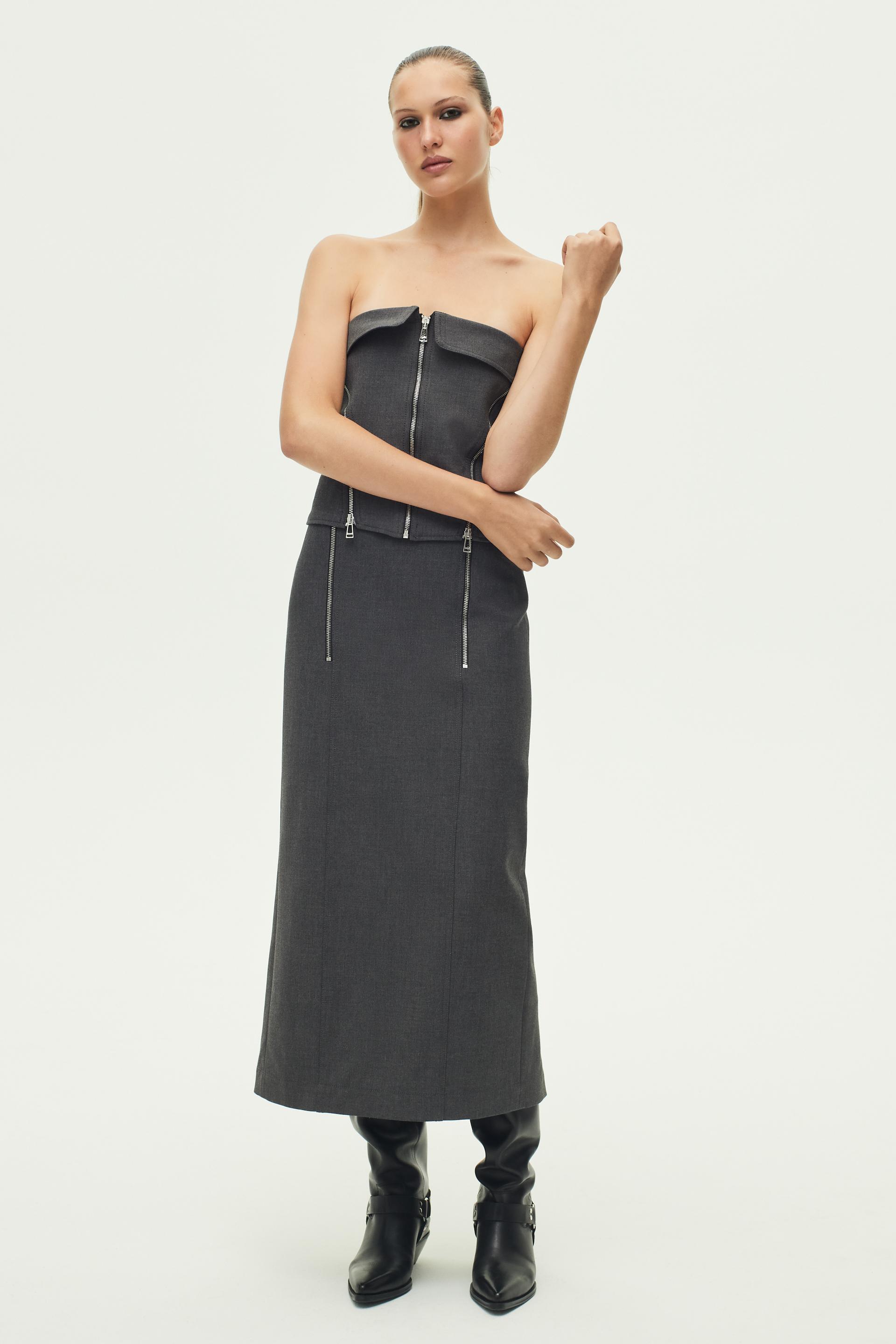 

ЮБКА-КАРАНДАШ ZW COLLECTION НА МОЛНИЯХ