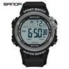 SANDA 2140 Watches Alarm Clock Chrono 5Bar Waterproof Digital Watch Reloj Hombre New Fashion Outdoor Sport Men Multifunction