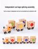 Wooden Shape & Color Recognition Train: Early Education Toy for Kids