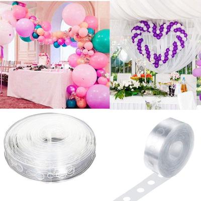 Home Kit 5m Clear Balloon Decorating Strip Arch Garland Streamer Tape Home Party Decor