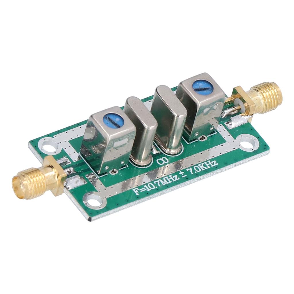 10.7MHz +  7KHz 10.7M Crystal RF Bandpass Filter Narrowband Filter for Special Instruments