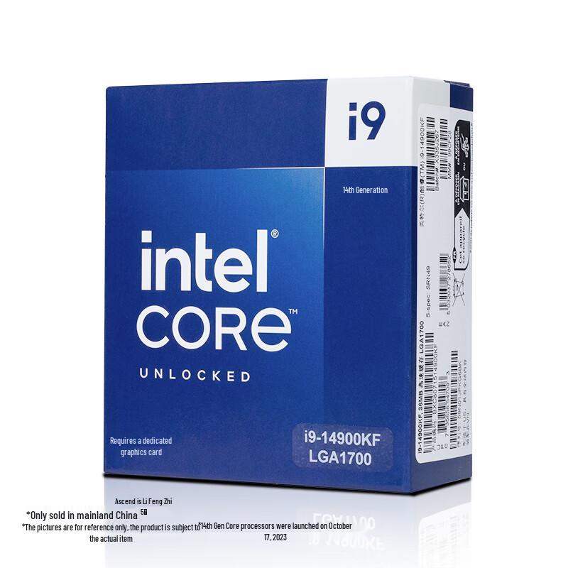 Intel 14. Generation Core i9-14900KF Desktop-Prozessor