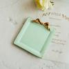 Elegant Bowknot Decor Candle Holder Tray Beautiful Bright-colored Resin Candle Base Tray Household Supplies