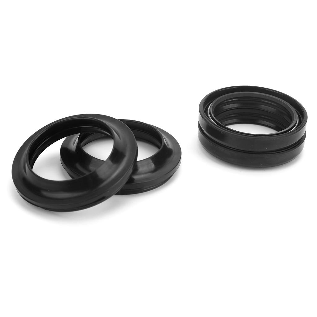4pcs Front Fork Damper Oil Seals Dust Fit for Yamaha YZF R25  MTN250 MT?25 2015?2019