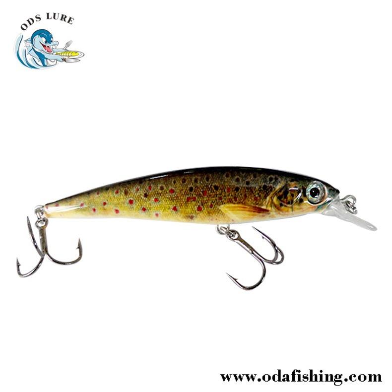 70Mm Abs Plastic Simulated Fishing Bait For Bionic Freshwater Sea Fishing Bait, Black Fish Luya Bait Mino Perch